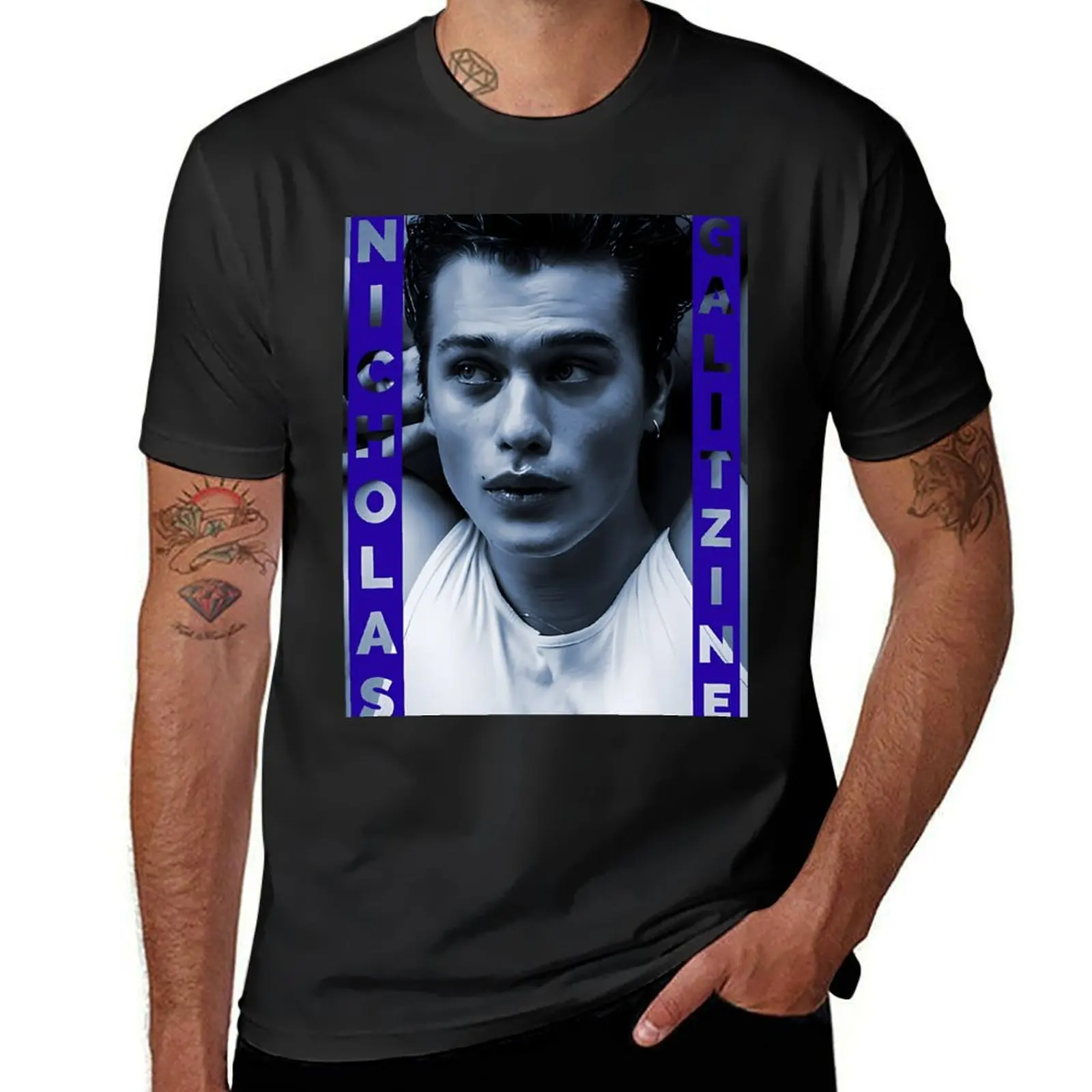 Футболка мужская с графическим принтом Генри Николая галитзина рубашка рисунком