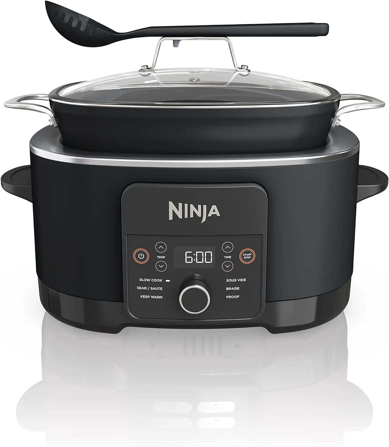 

Мультиварка Foodi PossibleCooker PLUS, 6 в 1, под вакуумом, с 8,5 квартами, медленная Варка, Голландская духовка и многое другое, стекло