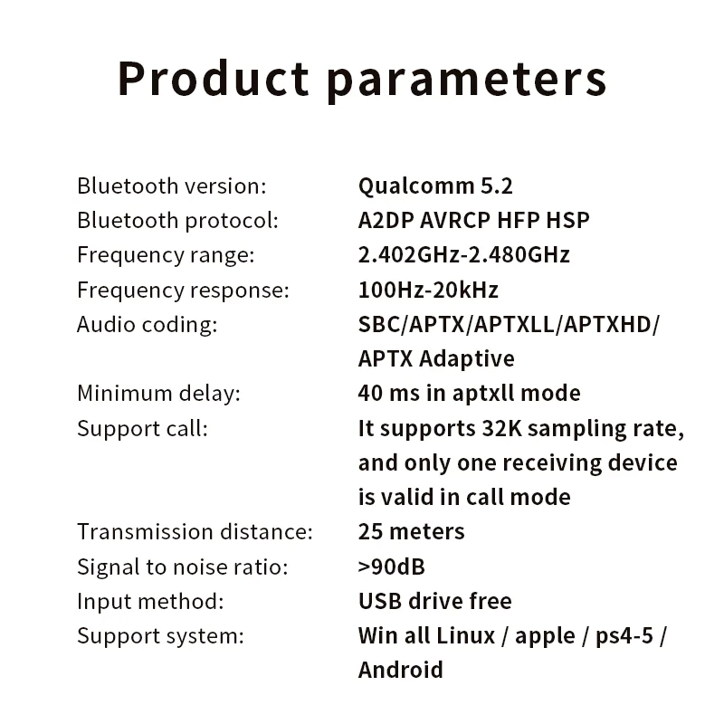 QCC3056 CSR Bluetooth 5 2 аудио передатчик aptX LL HD адаптивный 40 мс низкая задержка