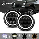 Фара светодиодная Автомобильная NLpeal, 7 дюймов, с поворотником, для Lada Niva 4x4