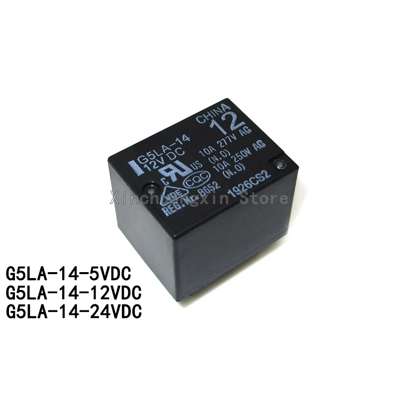 1 шт. G5LA-14-12VDC G5LA-14-5VDC G5LA-14-24VDC 10A5 контактов открытое закрытое силовое реле