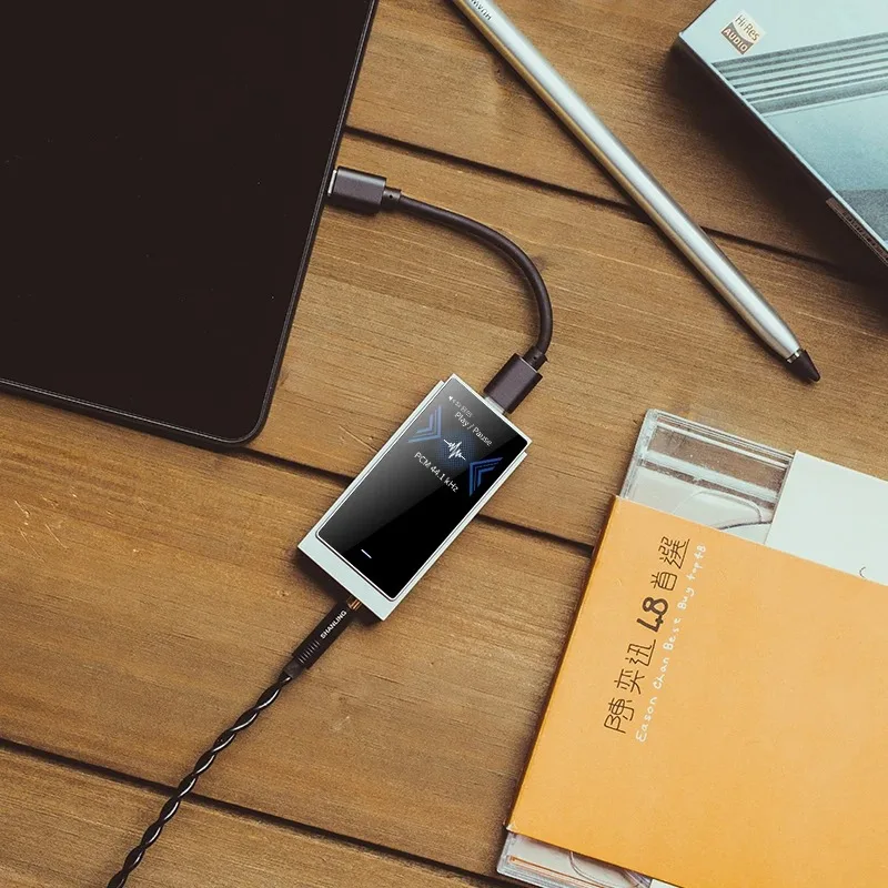 SHANLING UA6 HIFI Портативный USB ЦАП Усилитель для наушников с аккумулятором 220 мАч 4 x CS43131