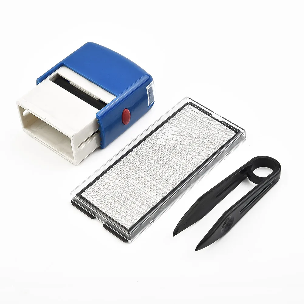

DIY Custom Stamp Rubber Kits Self Ink Dial Assortment Seal Business Number Monogram Printing Stamp Tampon CustomInk