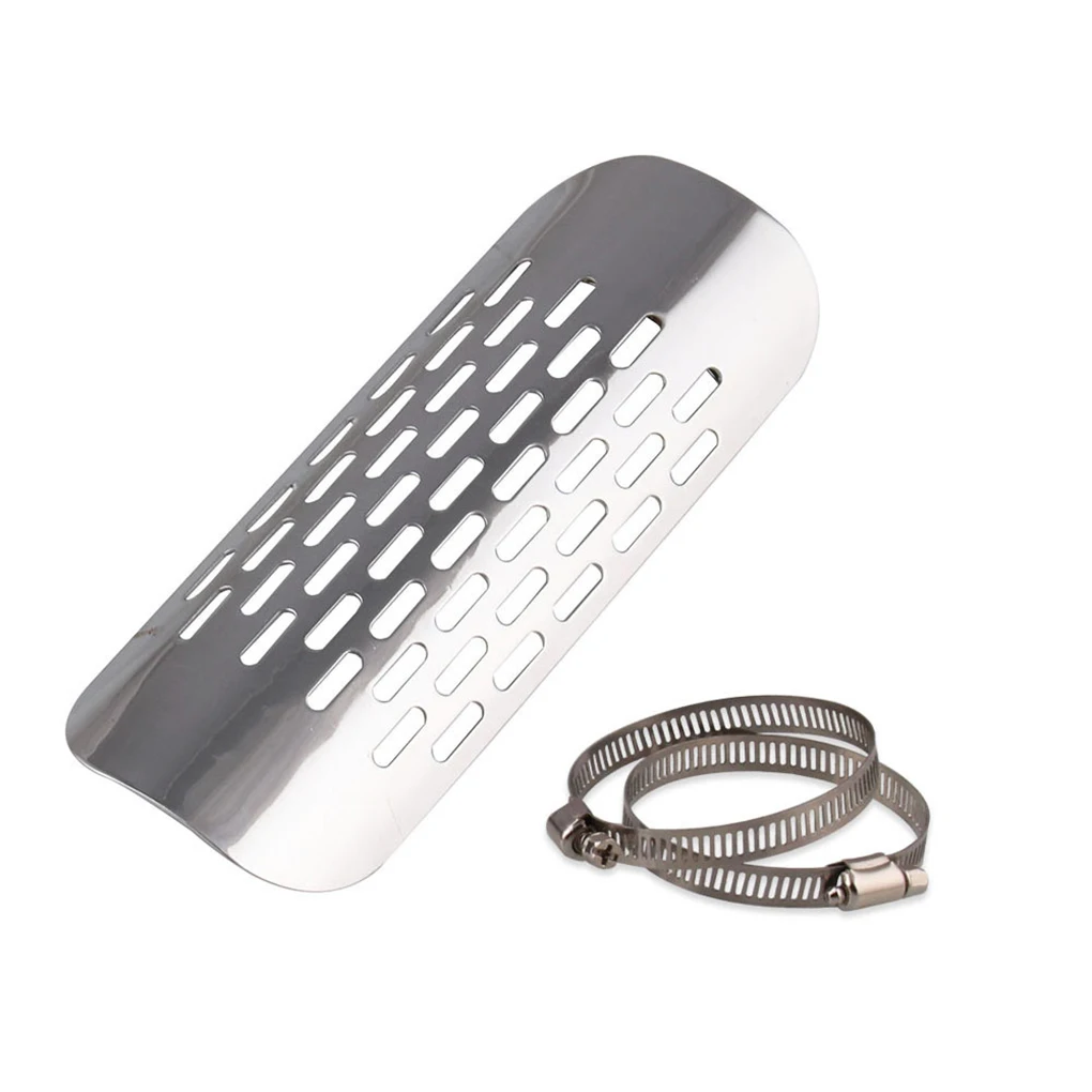 

Замена для мотоцикла Kawasaki Cruiser тепловой щит глушитель выхлопной трубы крышка Железный мотоцикл части