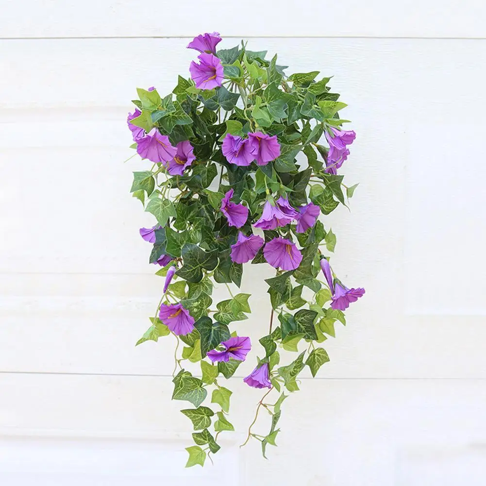 

Violet Artificial Flower Party Decoration Valentine Plant Decoration Basket Garden Outdoor Day Hanging Home Wall Wedding Fa P8B9