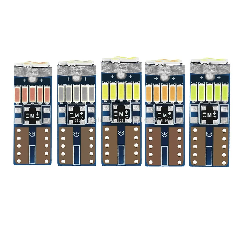 Автомобильные светодиодные фонари индикатор ширины декодирования Infinite T10 4014 15smd