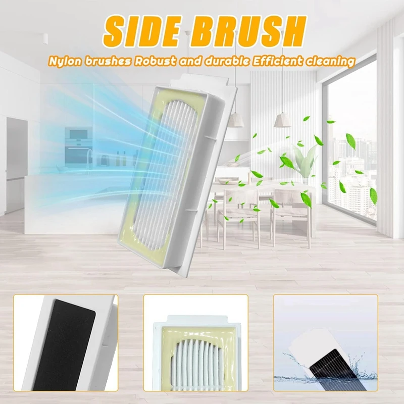 Для робота-пылесоса ECOVACS DEEBOT T30S основная боковая щетка фильтры Hepa тканевые