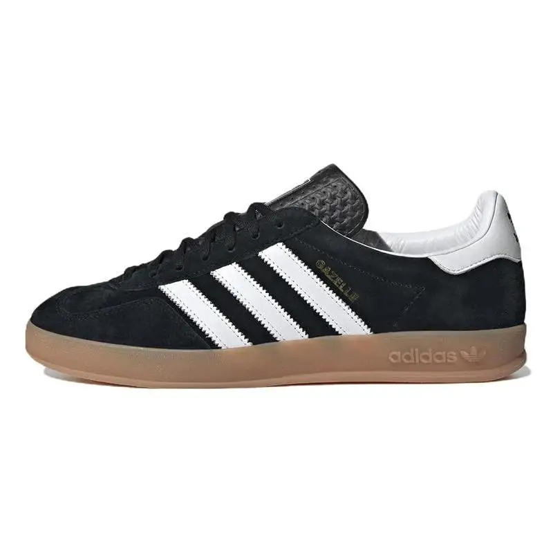 Кроссовки Adidas Gazelle Black White Gum H06259