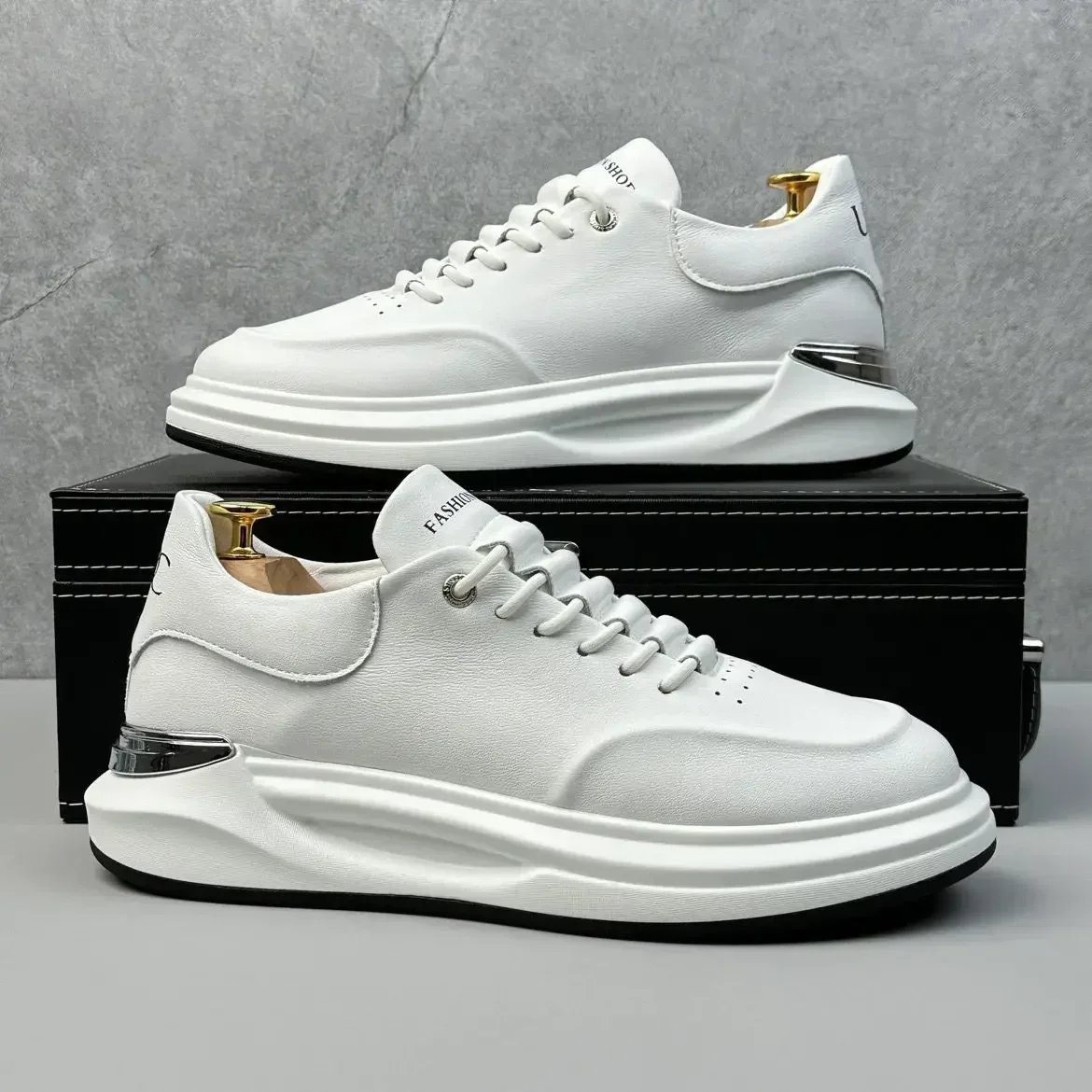 2024 мужские осенние новые простые туфли на шнуровке молодежные универсальные