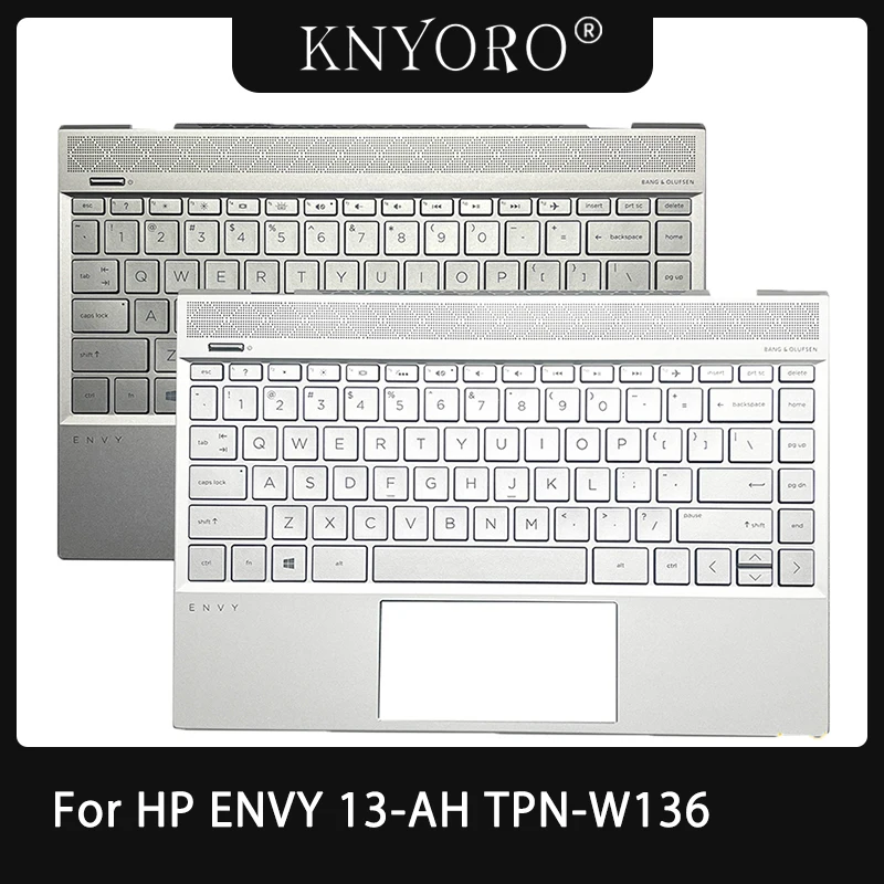 

NEW US SP UK JP Keyboard for HP ENVY 13-AH TPN-W136 Laptop Palmrest Upper Cover Top Case Keyboard Housing Top Lid Silver Gold