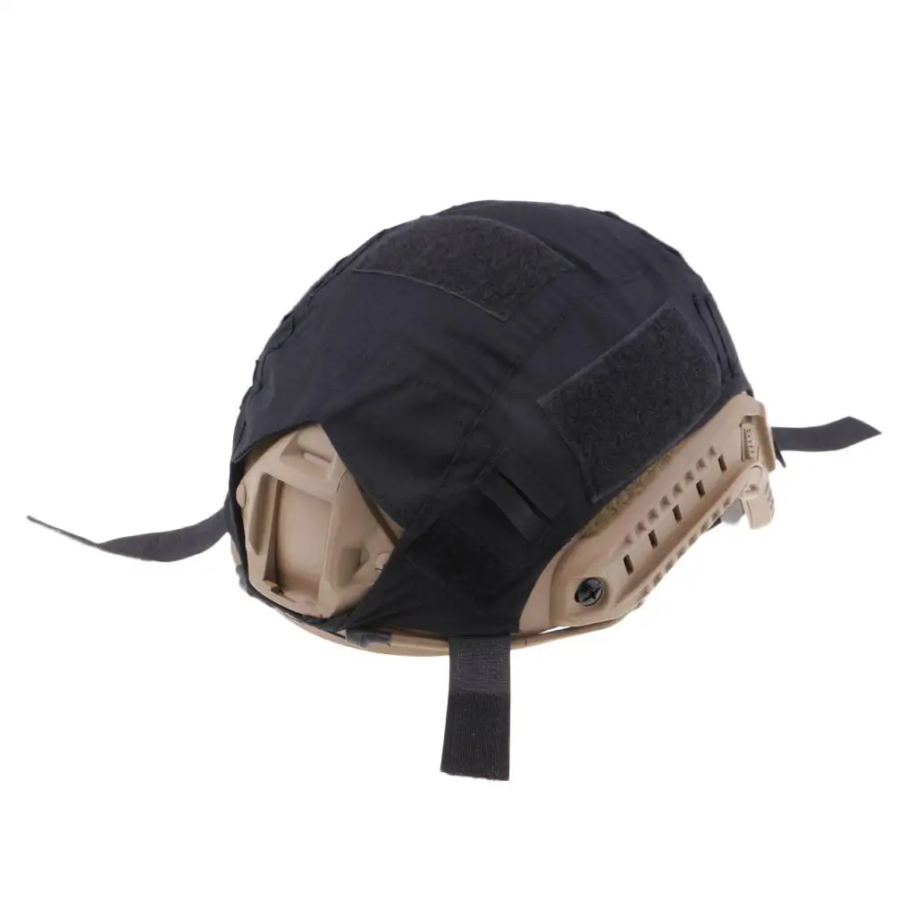 FAST Camouflage Helmet Accessories Cover No Nylon Black