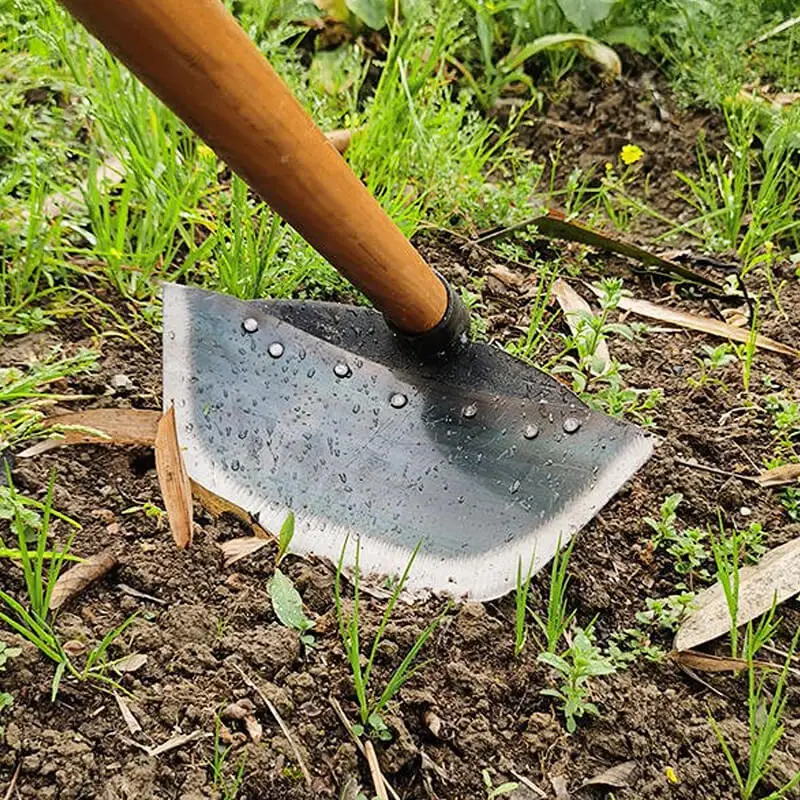 

Multi-Use Weeding Hoe Shovel Tool Weeding Rake Steel Weeding Planting Farm Garden Weeding Tool Weed Remover Dropshipping
