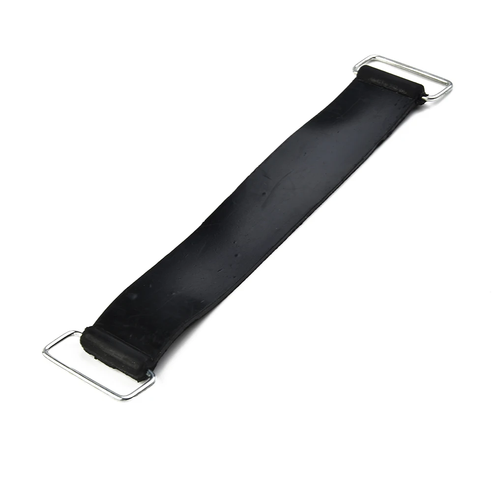 

Motorcycle Battery Rubber Band Strap Black Durable Fixed Holder 18-23cm For GY6 50cc 125 150cc Motorcycle Battery Rubber Strap