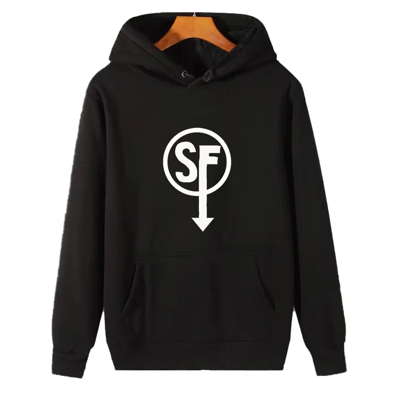 Sanitys Falls Sally Face Game Teenager Grunge graphic Hooded sweatshirts fleece hoodie thick sweater hoodie Men's sportswear