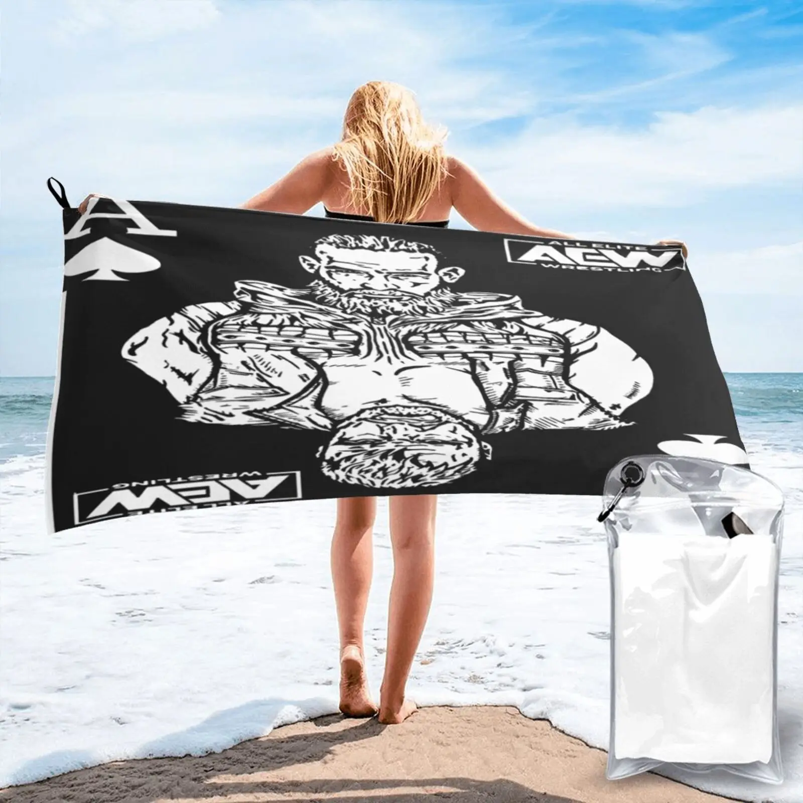 

Aew Brodie Lee просвечивающее пляжное полотенце морское пляжное полотенце Большое пляжное полотенце роскошное пляжное полотенце s полотенце для ...