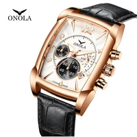 fashion men luxury business sports stainless steel watch leather strap waterproof quartz watches casual business male wristwatch