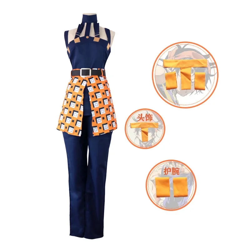 Костюм для косплея унисекс из аниме невероятные приключения Джоджо