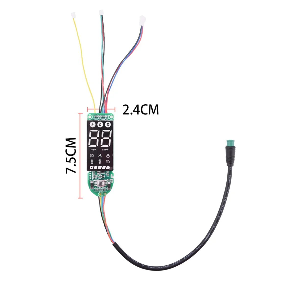 Замена печатной платы приборной панели электрического скутера для Xiaomi MI 3 Lite