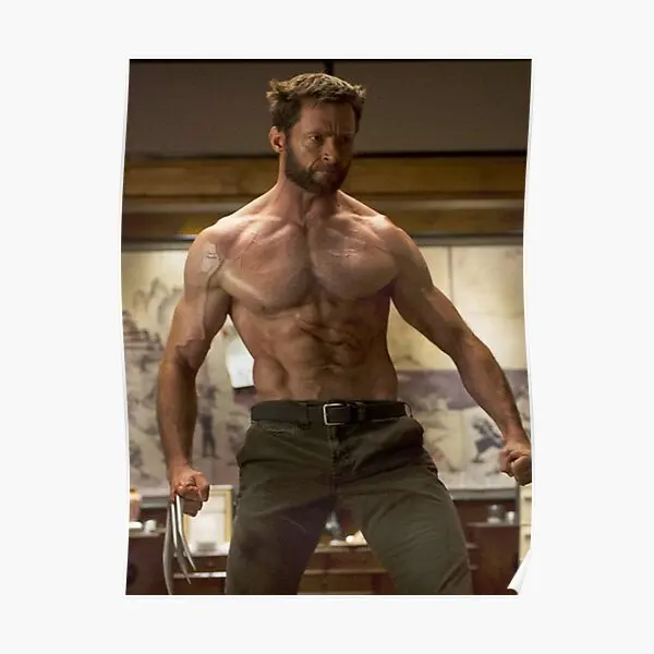 Хью Джекман плакат художественная живопись комната современная картина