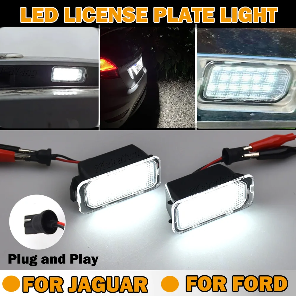 

2 шт., светодиодные лампы для Ford Kuga Mondeo Focus S-Max B-Max C-Max Fiesta Ranger