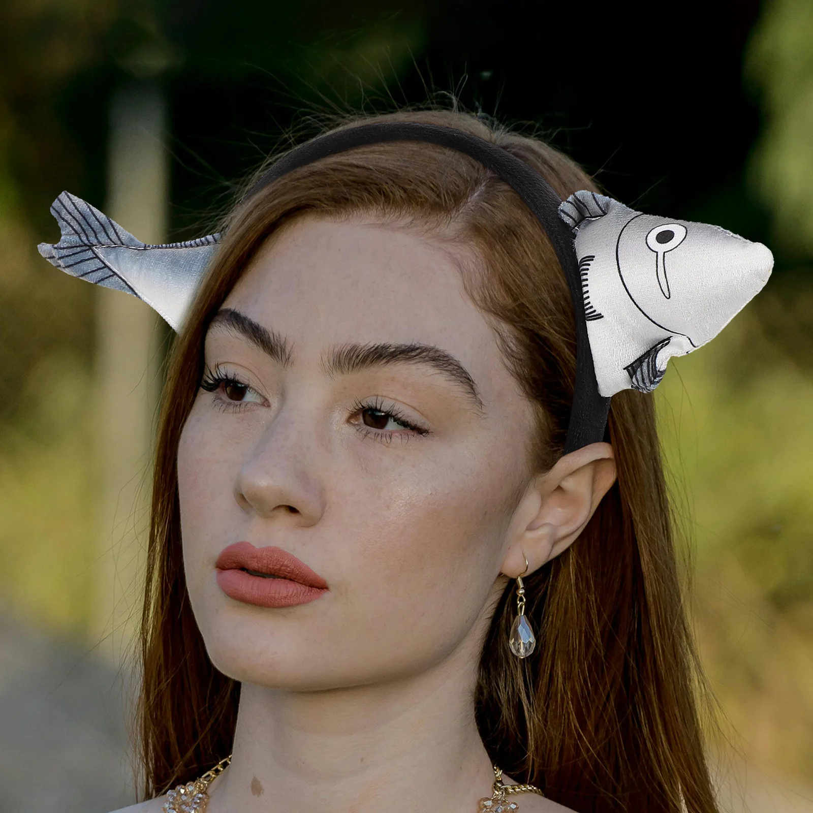 2 шт. забавная повязка на голову с соленой рыбой детский обруч для волос Хэллоуин