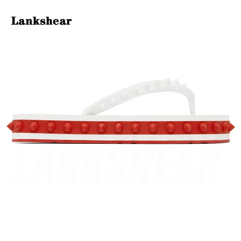 Summer Anti-Skid Female Flip Flops Rivet Decoration Beach Slippers Women Fashion Breathable Casual Ladies Outdoor Slippers