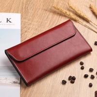 female fashion womens purses clutches bags luxury designer envelope wallets for women long section money pocket card holders