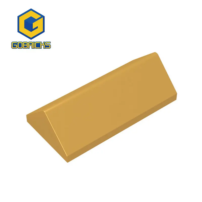 Gobrick, 10 шт., склон 45, 2x4, двойная Совместимость с 3041 игрушечными сборками, строительные блоки, технические детские игрушки (art.: 3920beb3ef5ec) - 3920beb3ef5ec