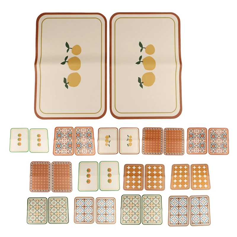 

Коврик для стола в стиле ретро, романтичный коврик для стола в цветочек, изоляционный коврик для стола