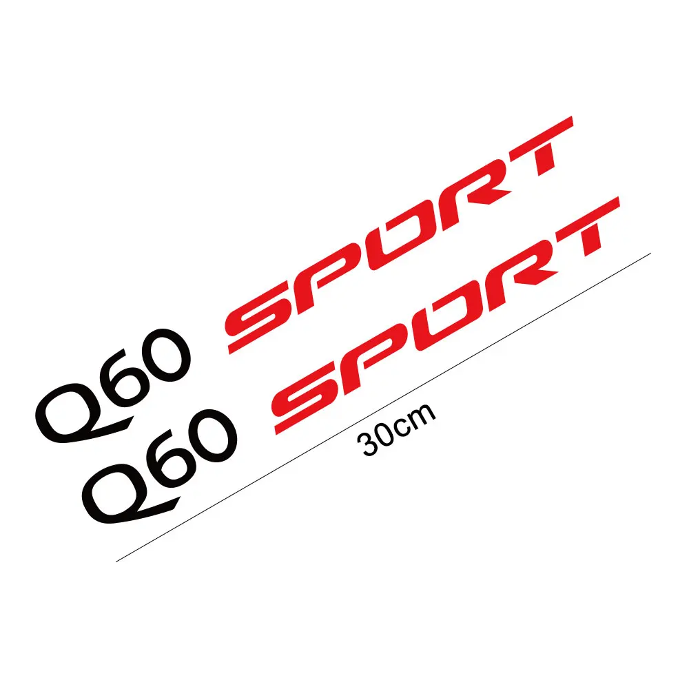 Наклейка для декора кузова автомобиля Infiniti Q50 Q60 IPL QX60 QX70 QX50 QX30 Q30 QX80 Q70 Спортивная