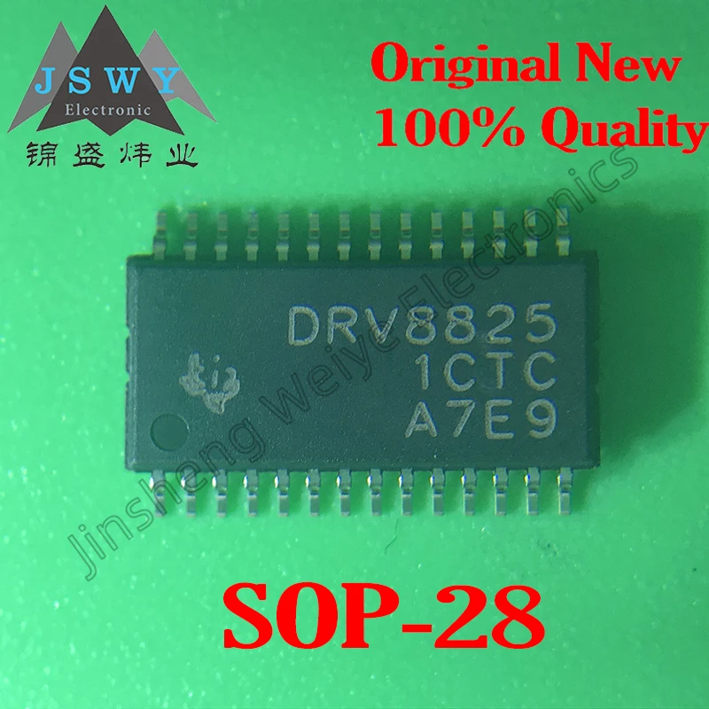 

5PCS DRV8825PWPR DRV8825PWP DRV8825 Package HTSSOP-28 100% Brand New Original StockFree Shipping