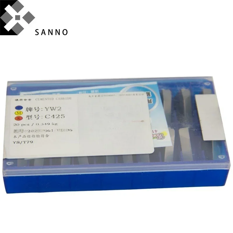 Лезвие из карбидного сплава C425 YT5 / YT15 YT14 YW1 YW2 YG6 YG8/YS25 Треугольные вставки для