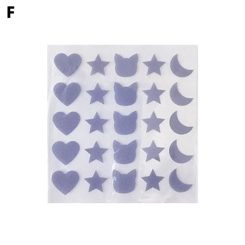 25 шт. пластырь в форме сердечек и звезд акне прыщи невидимый пятно водостойкий