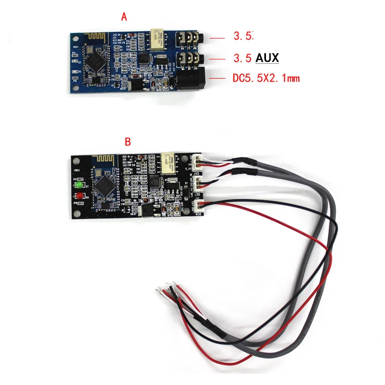 Фото Плата беспроводного приемника CSR8645 QCC3005, плата с Bluetooth APTX аудио без потерь, дополнительный усилитель мощности «сделай сам», предварительный усилитель 12 В, 24 В №4