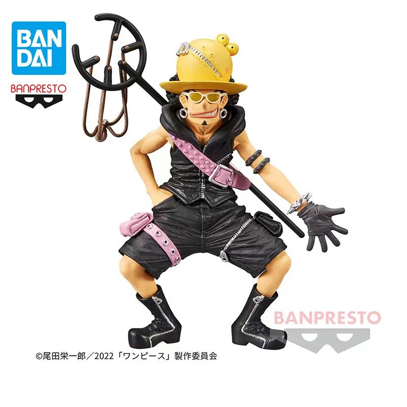 

12Cm Original In Stock Bandai Banpresto One Piece Dxf Red Grandline Vol.6 Usopp Scenery Model Toys Anime Figure Boy Gift