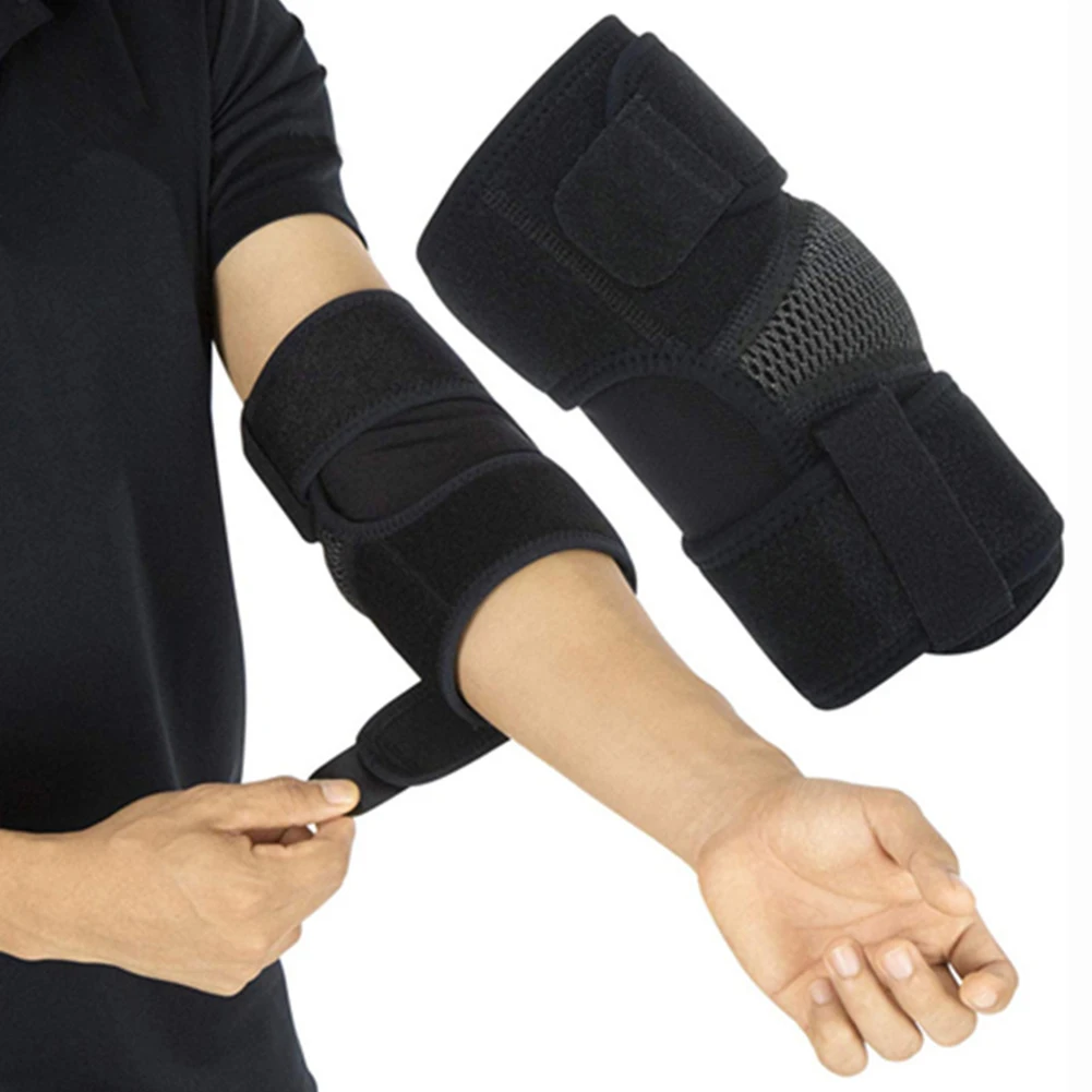 

Men Women Neoprene Compression Sleeve Elbow Brace Wrap For Tendonitis Bursitis Left Right Arm Support Epicondylitis Golfer