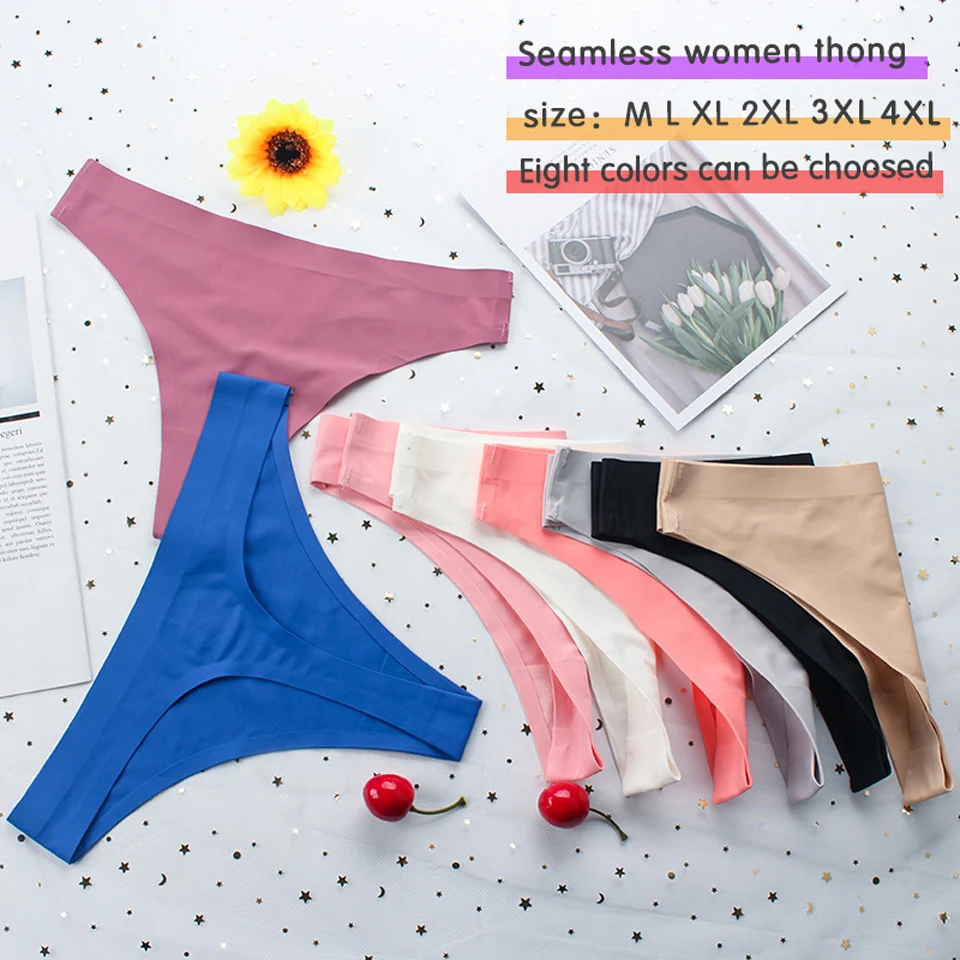 3 шт./комплект женские трусики-стринги нижнее белье женское трусы бесшовные