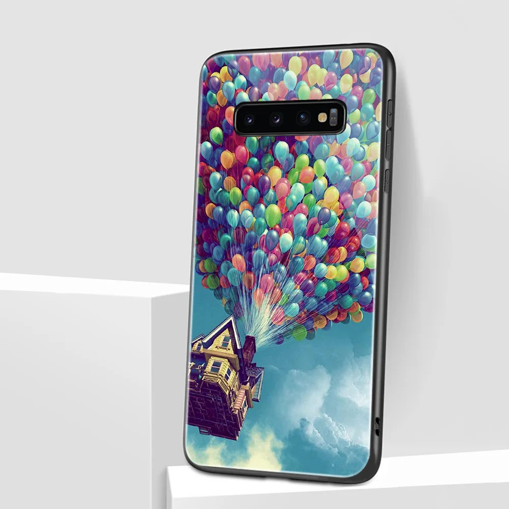 hot balloon glass case for samsung galaxy s21 a51 s20 a50 a21s a12 a71 a70 s10 s9 s8 s10e a30 a20 note 20 10 9 8 ultra lite plus free global shipping