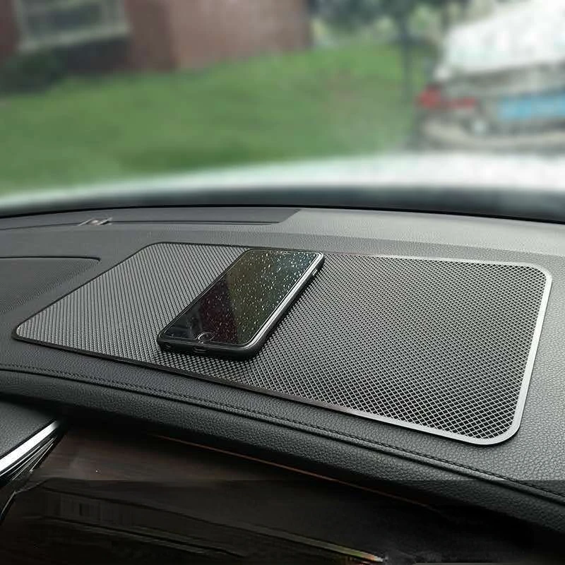 

Car Dashboard Anti Slip Mat Auto Non Slip Sticky Silicone Pad Heat Resistant Mat For Phone Sunglasses Holder Car Accessories
