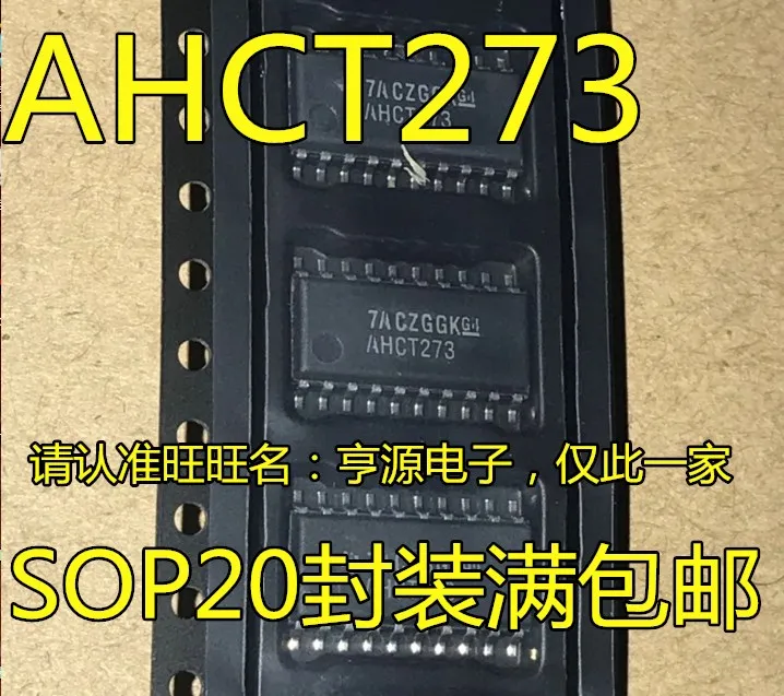 

10 шт. Оригинальный Новый SN74AHCT273 SN74AHCT273NSR 5,2 мм Средний AHCT273 SO-20