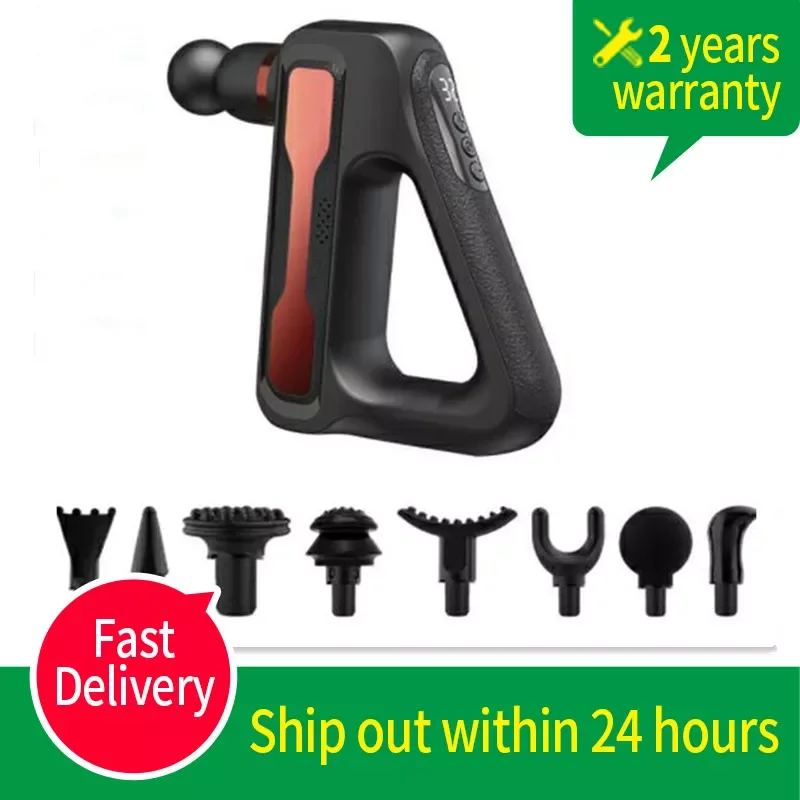 

Triangle Massage Gun Deep Tissue Electric Massager Therapy Neck Body Muscle Stimulation Pain Relief Relaxation Fitness Shaping