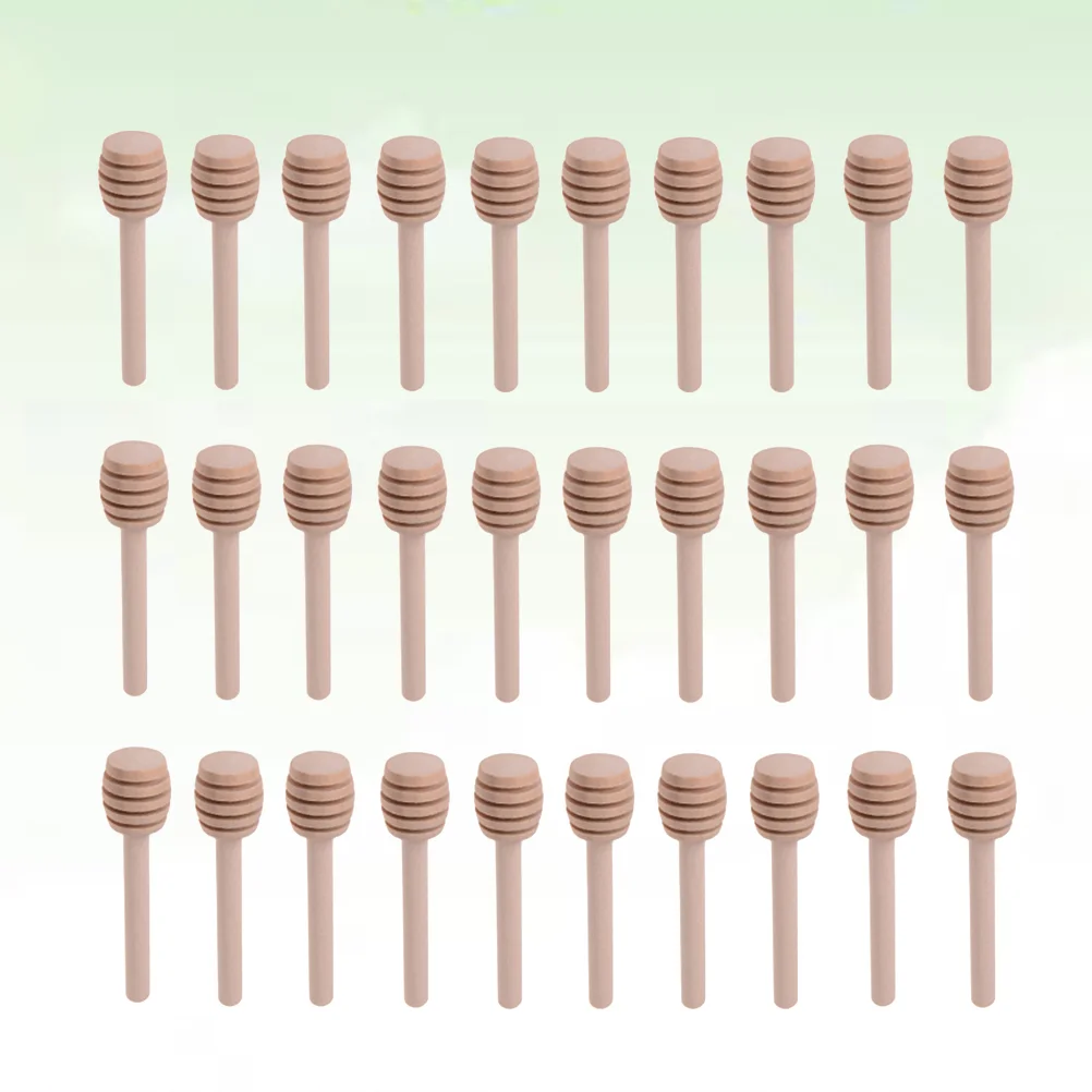 

Honey Dipper Mini Sticks Wooden Stick Honeycomb Spoon Inch Stirrer Stirrers Spoons Stir Wood Bulk Dippers 3Inch Stirring Comb