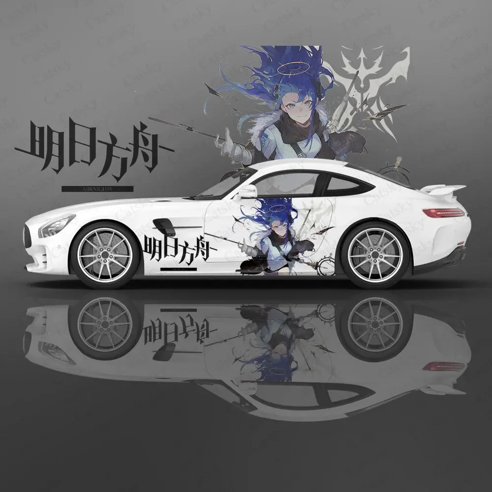 Mostima аниме автомобильная наклейка цветок виниловые наклейки для автомобиля