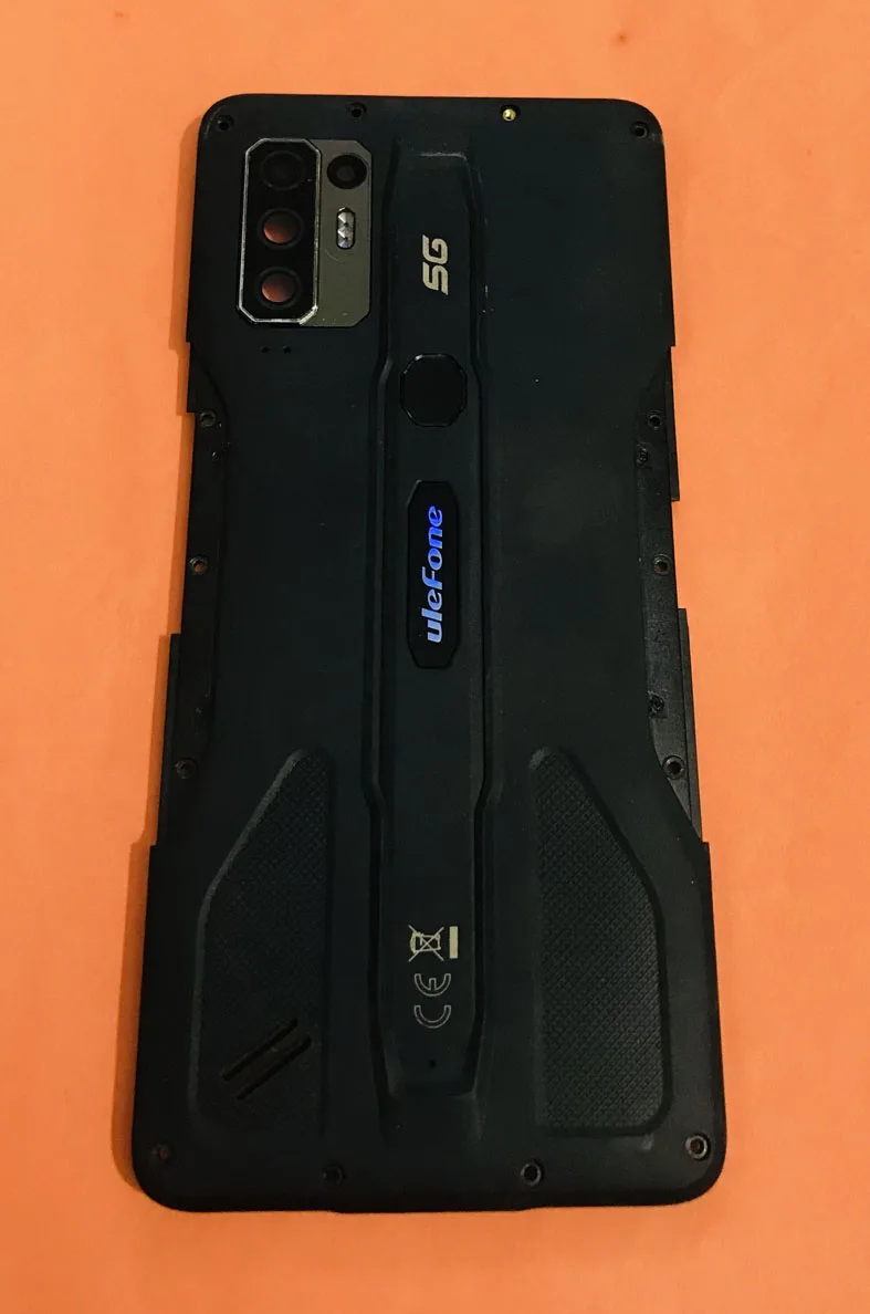 

Оригинальный чехол для задней батареи б/у + объектив камеры + Громкий динамик для Ulefone Armor 10 5G MT6873 FHD + Восьмиядерный Бесплатная доставка