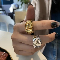 bump irregular rings for women korean aesthetic accessories wholesale items for business jewelry 2022 trend dropship suppliers