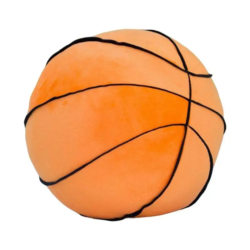 

Плюшевая игрушка для баскетбола, мягкая набивная плюшевая подушка для баскетбола, в форме шара, подушка для путешествий, кресло с откидываю...