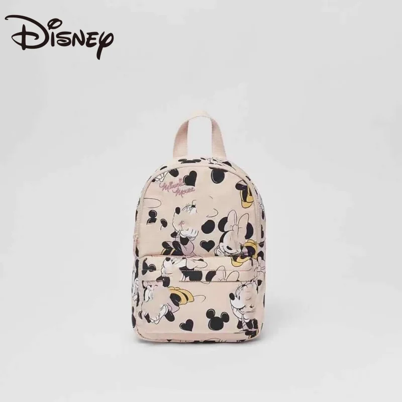 Disney Children's Small School Bag Minnie Mouse Print Pink Cute Backpack  School Bags