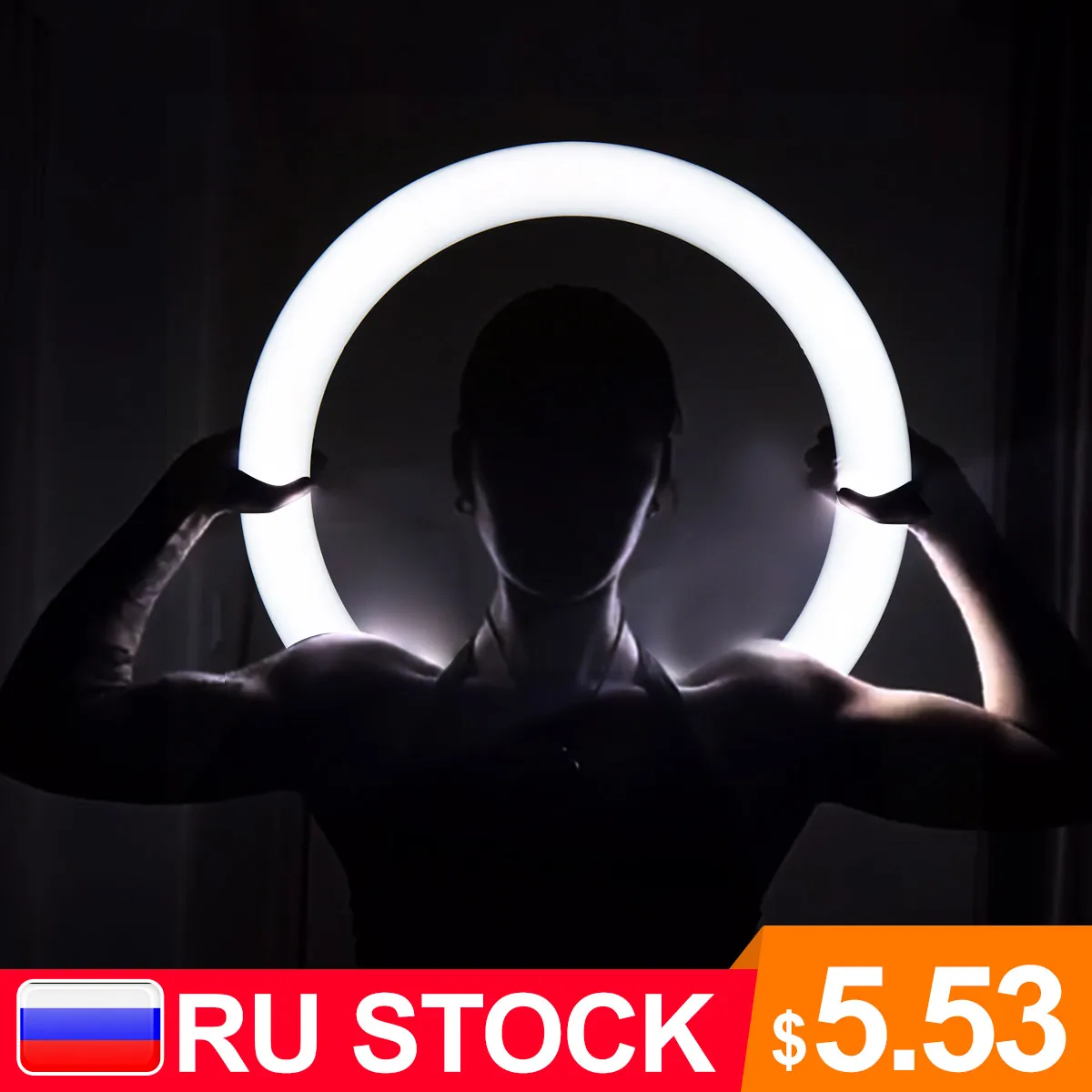 

Selfie Ring Light 10 Inch LED Ring Light With Mobile Holder Support Tripod Photography Lamp For Live Video Streaming