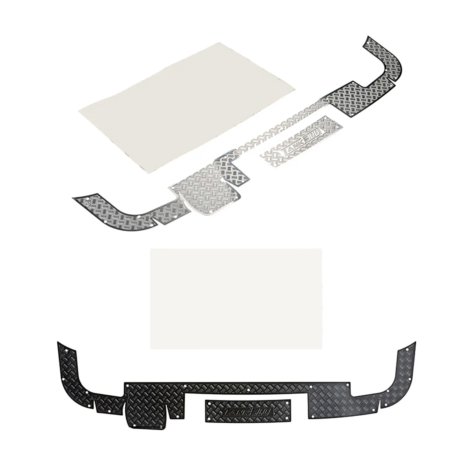 

Передний бампер для радиоуправляемой машины, противоскользящие детали для модели km1 Tank 300, багги-гусеницы, аксессуары «сделай сам», детали