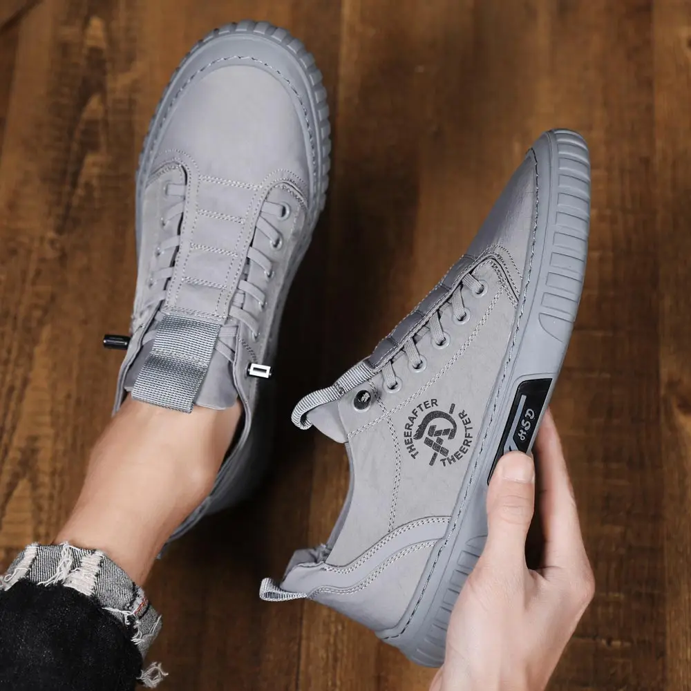 

Мужские кроссовки для бега espadrilhe, спортивные холщовые спортивные лоферы, белая Вулканизированная обувь